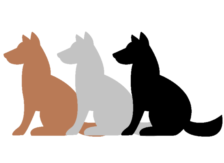 LOGO CANIL 3 HUSKYS